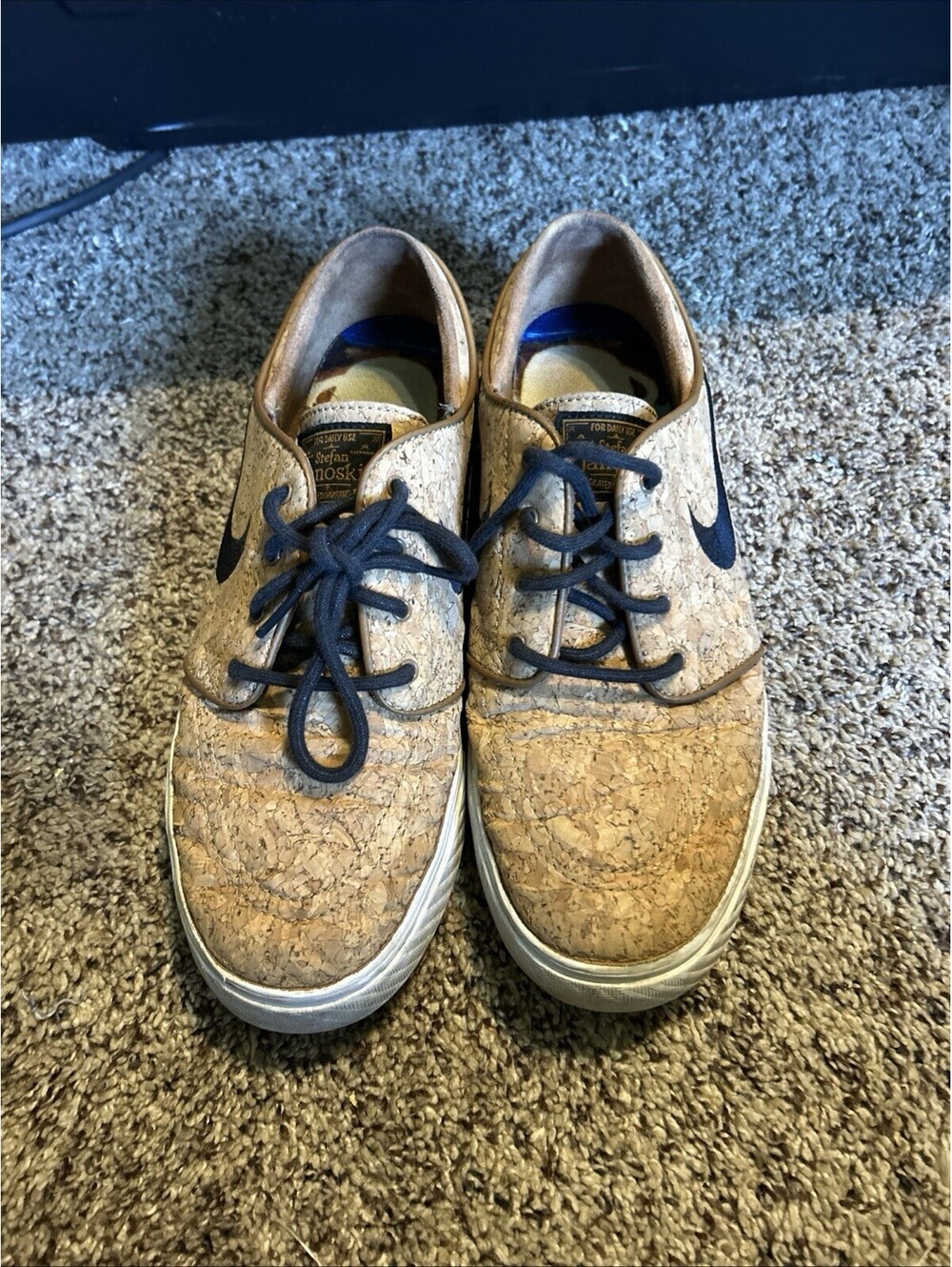 Men’s NIKE SB Zoom Stefan Janoski Elite Cork Shoes Size 8